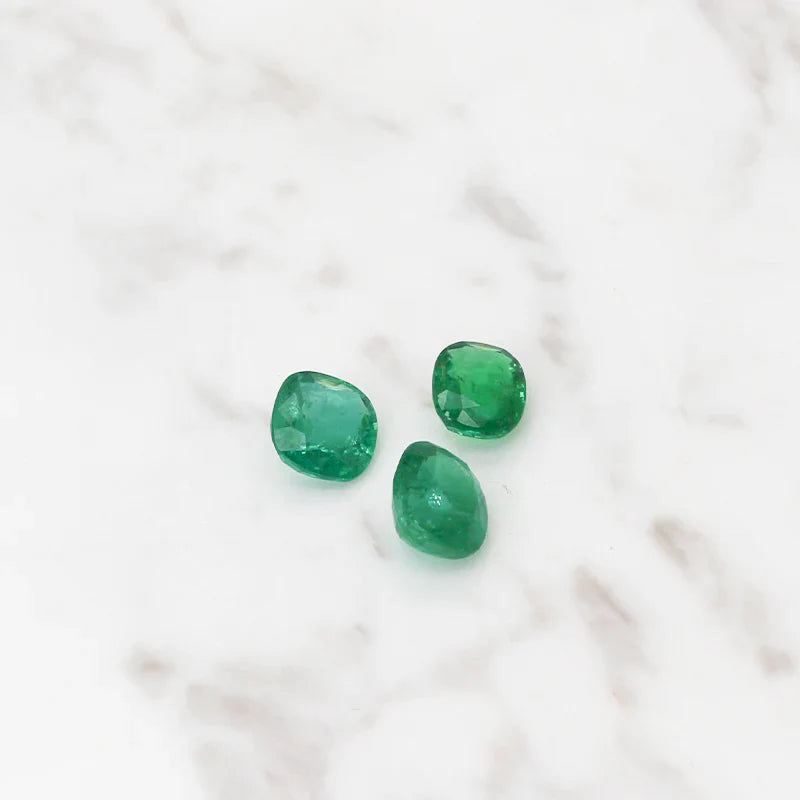 Cut coloured gemstones available from Imperial Time Kensington
