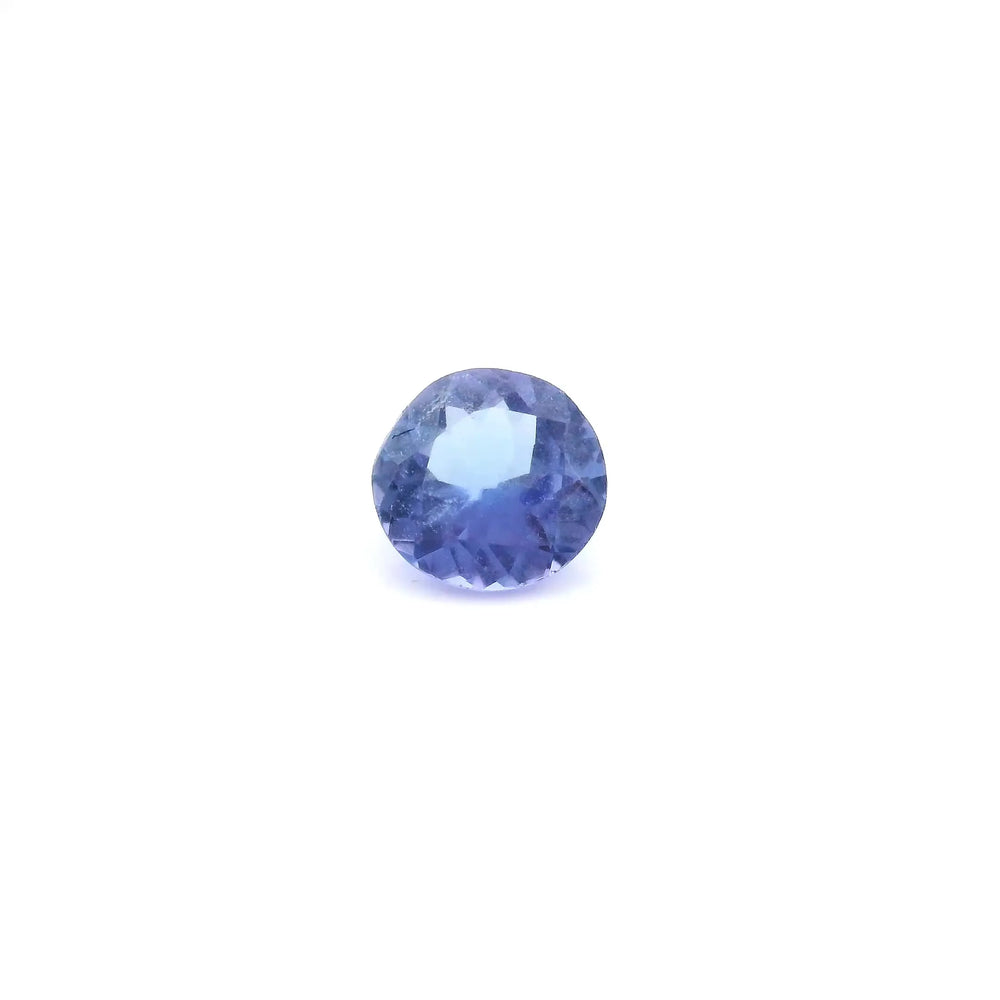 0.65ct Round Natural Tanzanite (Colour Blue, Clarity Eye Clean, Cut Faceted)