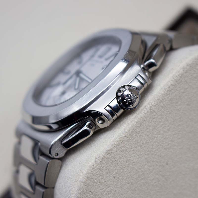 nan patek philippe 5980 1a nautilus white dial - product image from Imperial Time UK Ltd