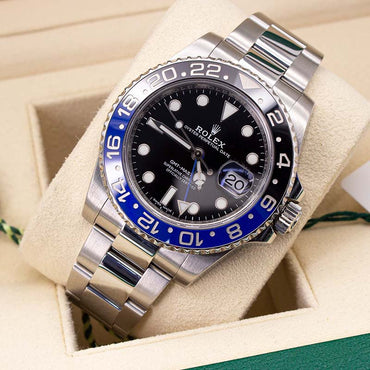 Rolex Gmt-master II 2019 Batman Oyster Bracelet Black Dial Stainless Steel 2019 Pristine Condition Fixed 40 Mm Mechanical Watch - product image fro...