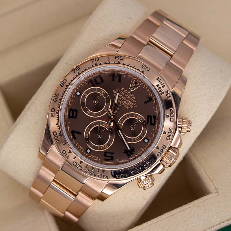 Rolex Daytona 116505 Chocolate Arabic Dial 2019