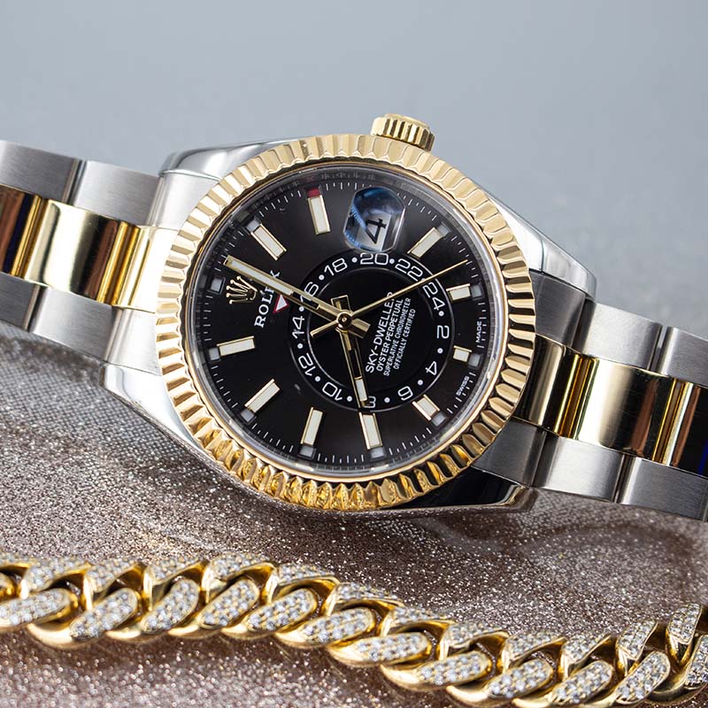 Rolex SkyDweller 326933 - Black Dial - 2023