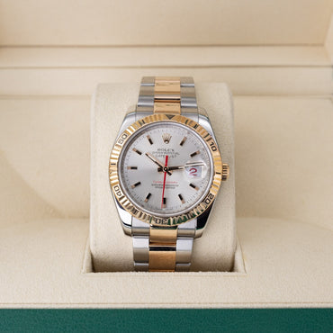 Rolex Datejust 116261 Turn O Graph Sundust Dial 2005