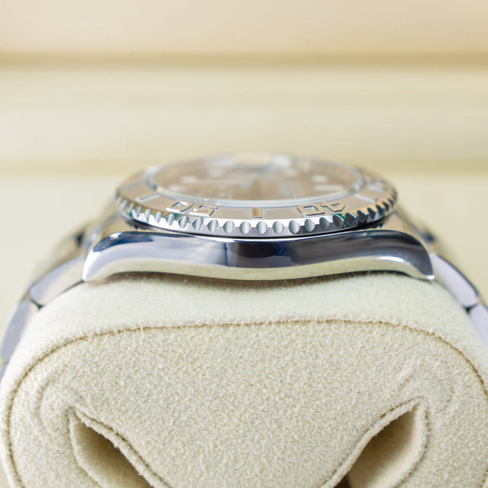Rolex Yacht-Master 40 reference 126622, rhodium dial, Oyster bracelet and platinum 60-minute bezel, 2024