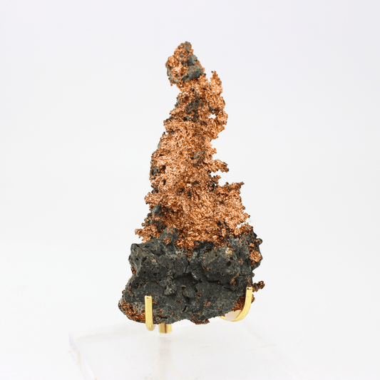 Copper Matrix Naturally Terminated Gastein Austria 191 Natural Mineral Specimen Fine Collectable Cabinet Display Piece Geological Interest