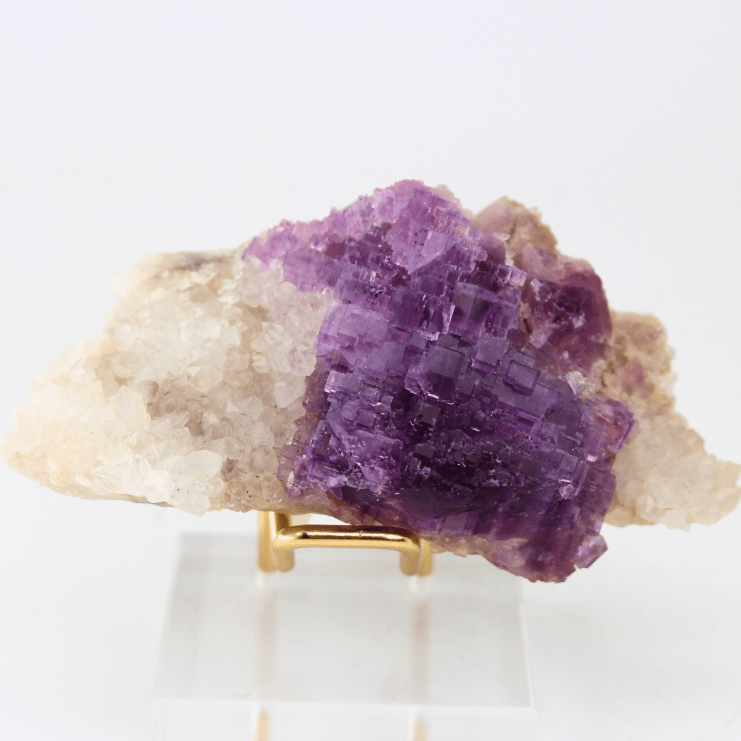 Flourite Quartz Matrix Gastein Austria 162g