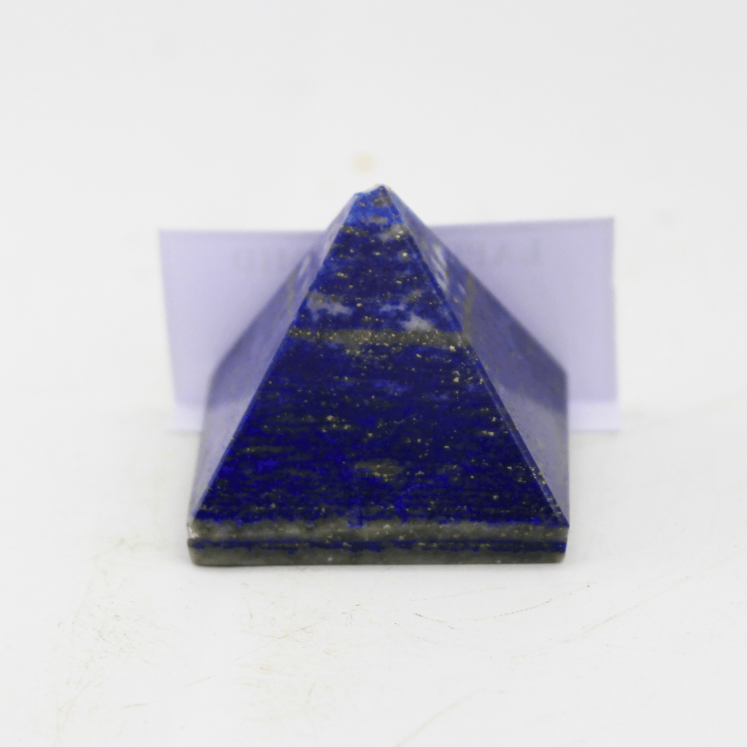 Lapis Pyramid Polished Himalayas 73 Natural Mineral Specimen Fine Collectable Cabinet Display Piece Geological Interest