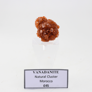 Vanadinite Natural Cluster Morocco 18g 