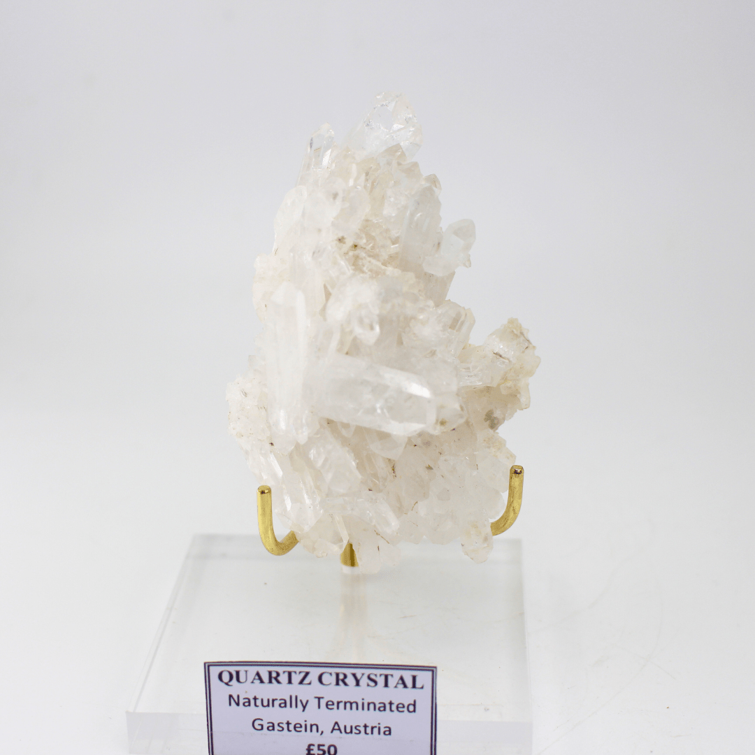 Quartz Crystal Naturally Terminated Gastein Austria 291g