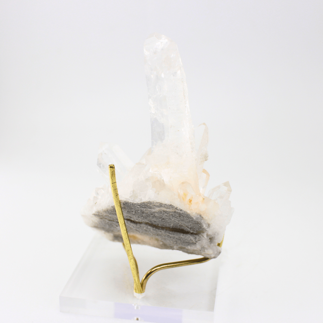 Quartz Crystal Naturally Terminated Gastein Austria 267 Natural Mineral Specimen Fine Collectable Cabinet Display Piece Geological Interest