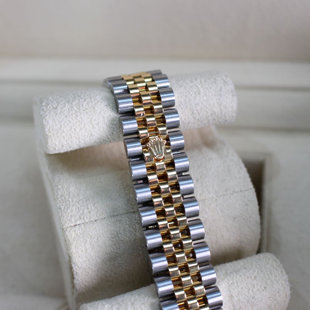 Rolex DateJust 31 278273 Champagne Diamond Dial Concealed Clasp 2022 Luxury Mechanical Swiss Watch