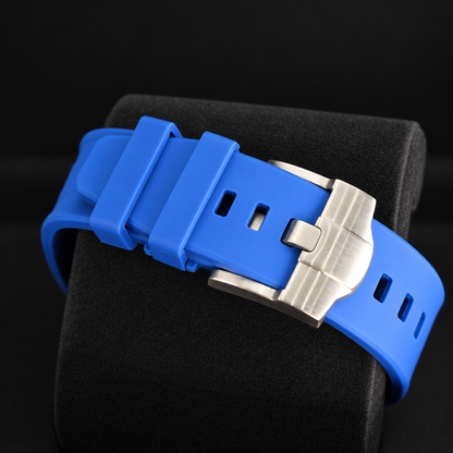 Swatch x Audemars Piguet Royal Pop LÀN BA SSX03L100N – Bioceramic Watch with Blue Rubber Strap
