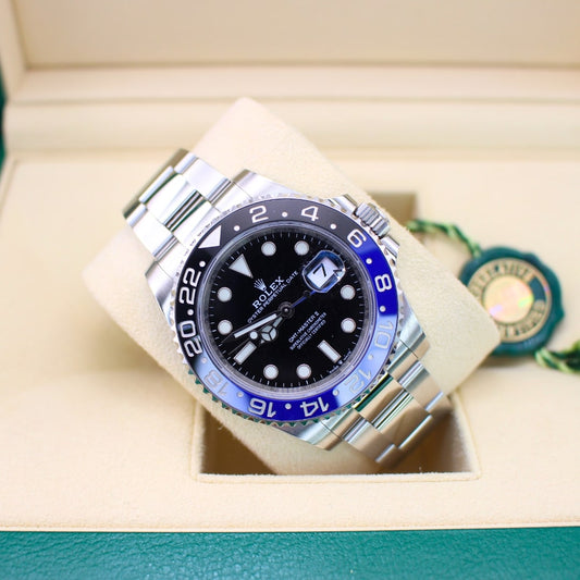 Rolex Gmt-master II 2024 Batman Oyster Bracelet Black Dial Stainless Steel 2024 Unworn Condition Gmt/dual Time 40 Mm - product image from Imperial ...