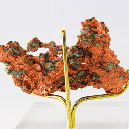 Copper Matrix Naturally Terminated Gastein Austria 120 Natural Mineral Specimen Fine Collectable Cabinet Display Piece Geological Interest