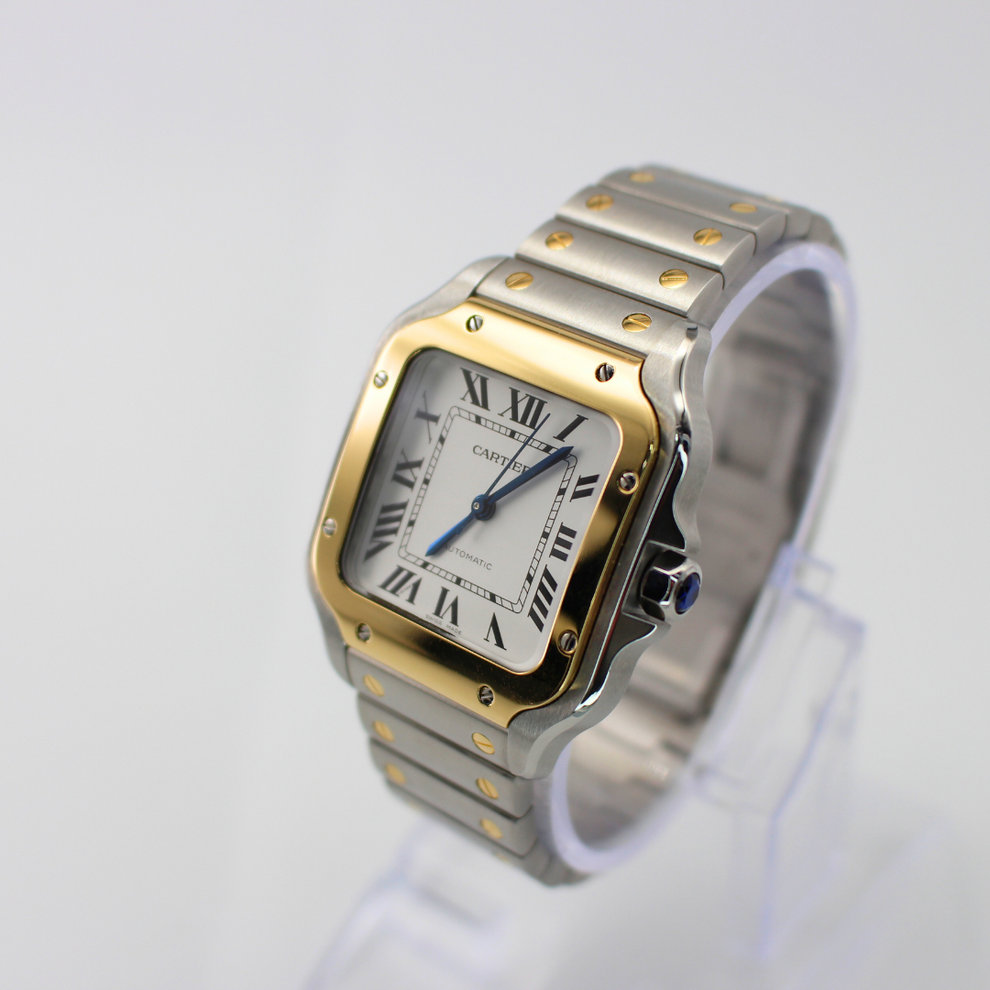 nan santos de cartier w2sa0016 medium interchangeable leather strap - product image from Imperial Time UK Ltd