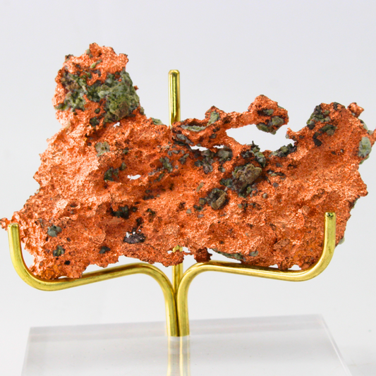 Copper Matrix Naturally Terminated Gastein Austria 120 Natural Mineral Specimen Fine Collectable Cabinet Display Piece Geological Interest