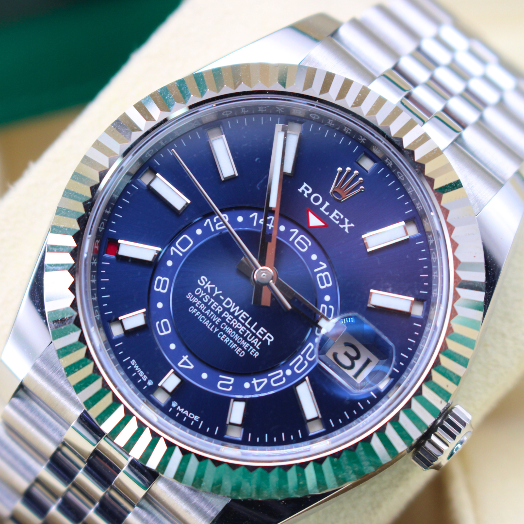 Rolex Sky-Dweller 336934 Blue Dial Jubilee Bracelet 2025