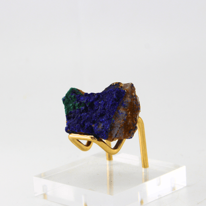 Azurite Malachit Matrix Himalaya 27 Natürliches Mineralienexemplar Feines Sammelobjekt für Vitrine Geologisches Interesse