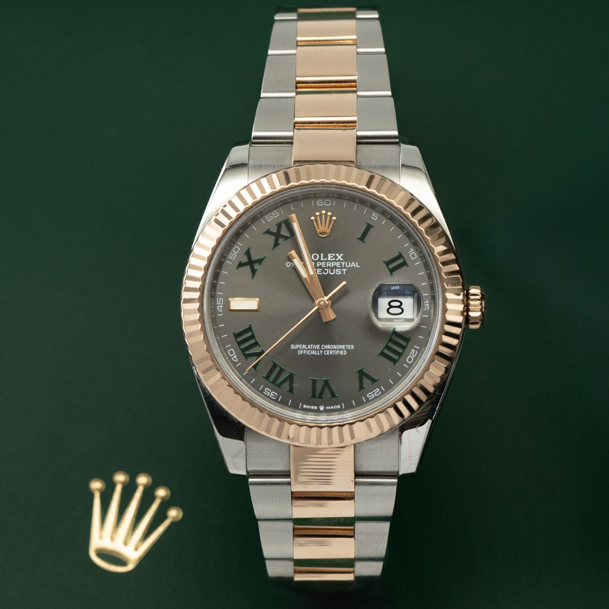Rolex DateJust 41 126331 Wimbledon Dial Oyster Bracelet 2022