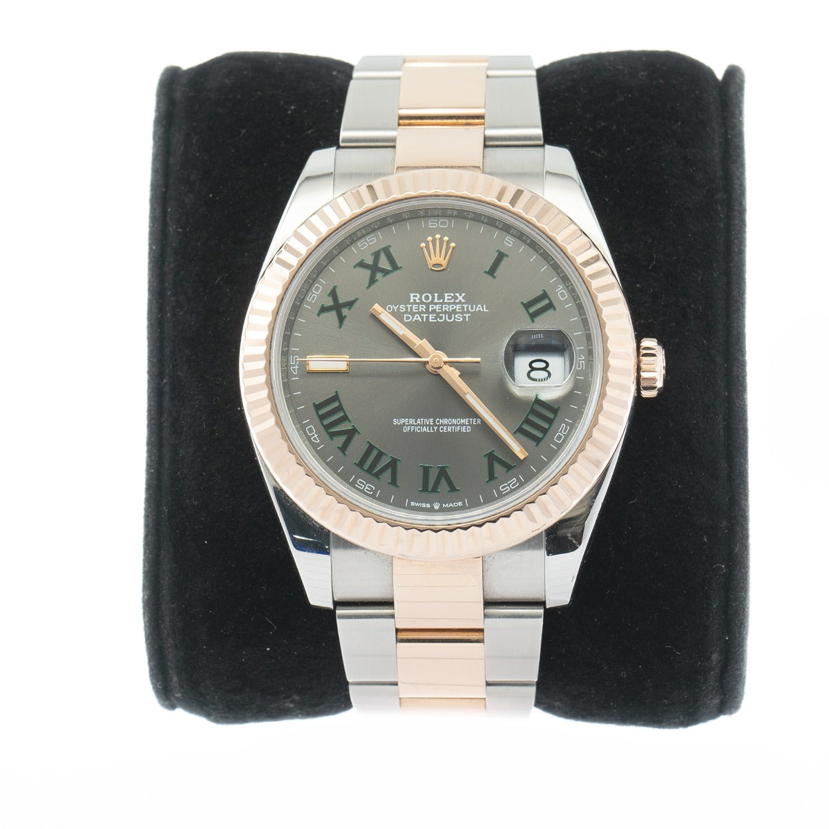 Rolex DateJust 41 126331 Wimbledon Dial Oyster Bracelet 2022