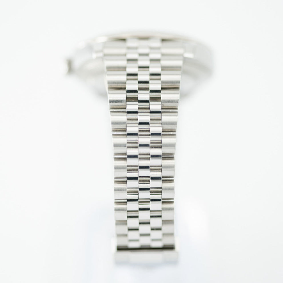 Rolex Datejust 41 reference 126334, mint green dial with Jubilee bracelet, 2023