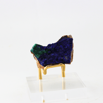 Azurite Malachit Matrix Himalaya 27 Natürliches Mineralienexemplar Feines Sammelobjekt für Vitrine Geologisches Interesse