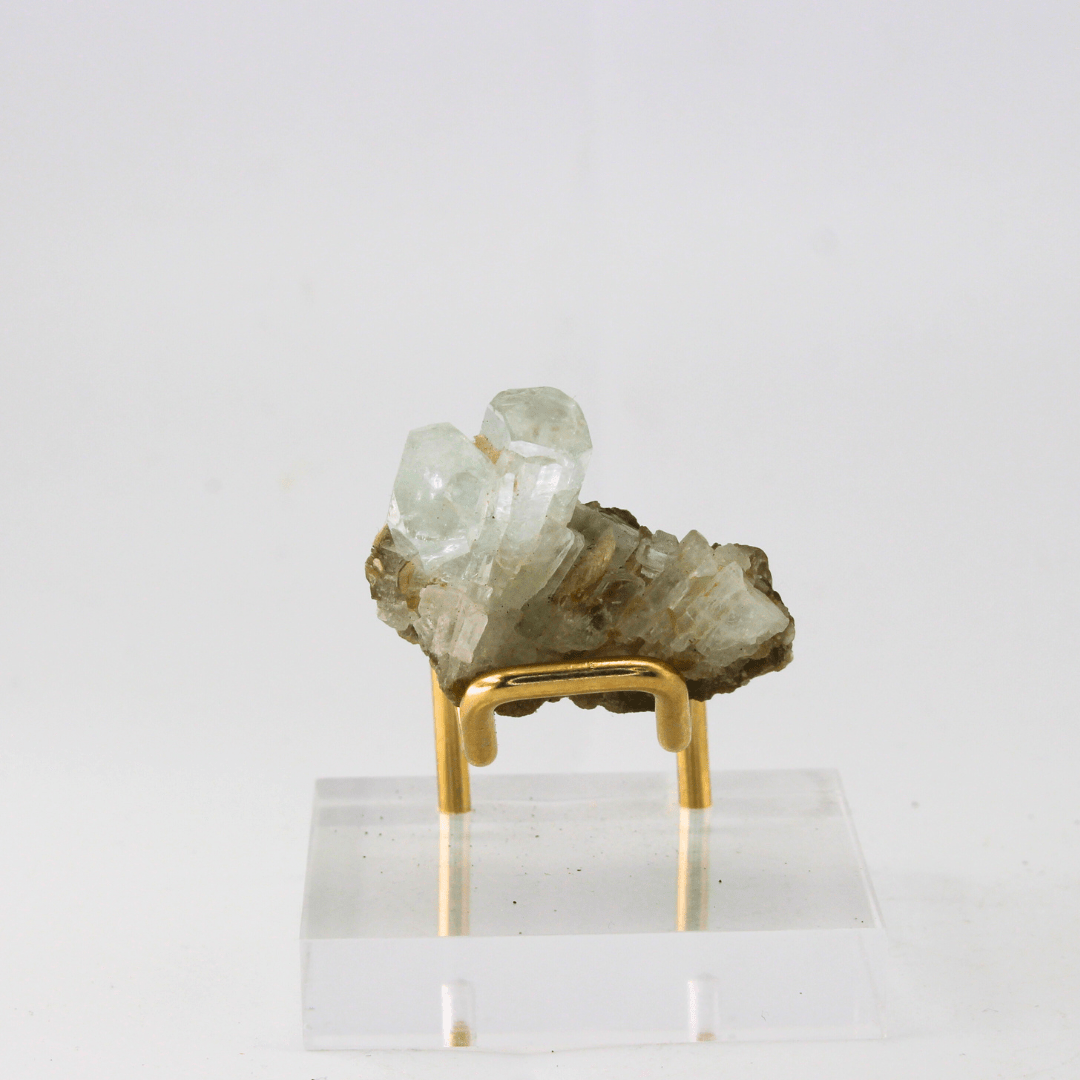 Aquamarine Naturally Terminated Himalayas 22 Natural Mineral Specimen Fine Collectable Cabinet Display Piece Geological Interest