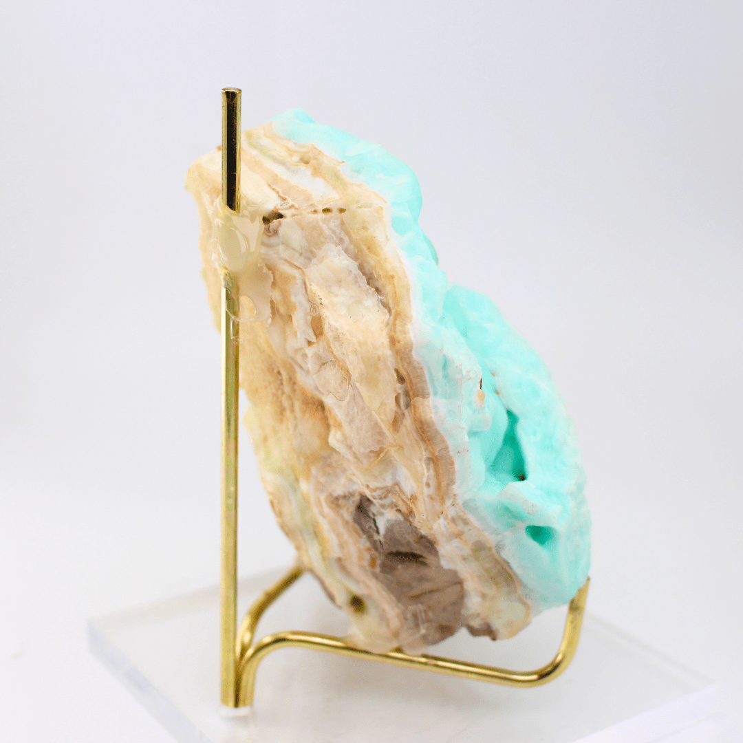 Aragonite Naturally Terminated Gastein Austria 1498 Natural Mineral Specimen Fine Collectable Cabinet Display Piece Geological Interest