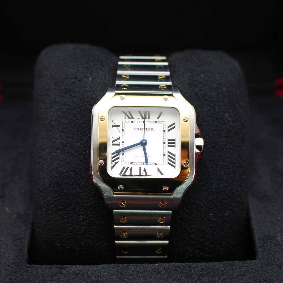 nan santos de cartier w2sa0016 medium interchangeable leather strap - product image from Imperial Time UK Ltd