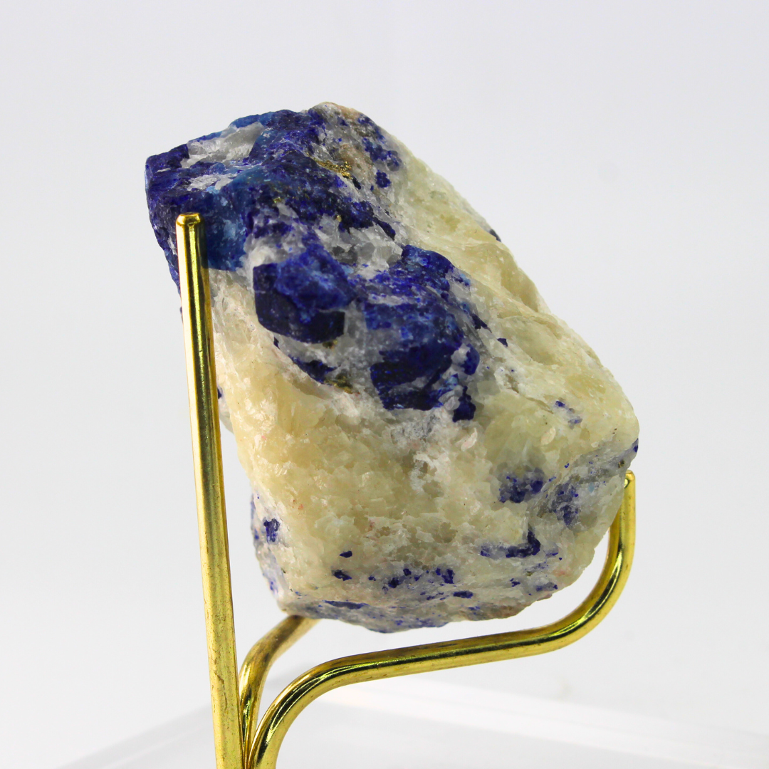 Blue & White Lazulite Naturally Terminated Himalayas 160g