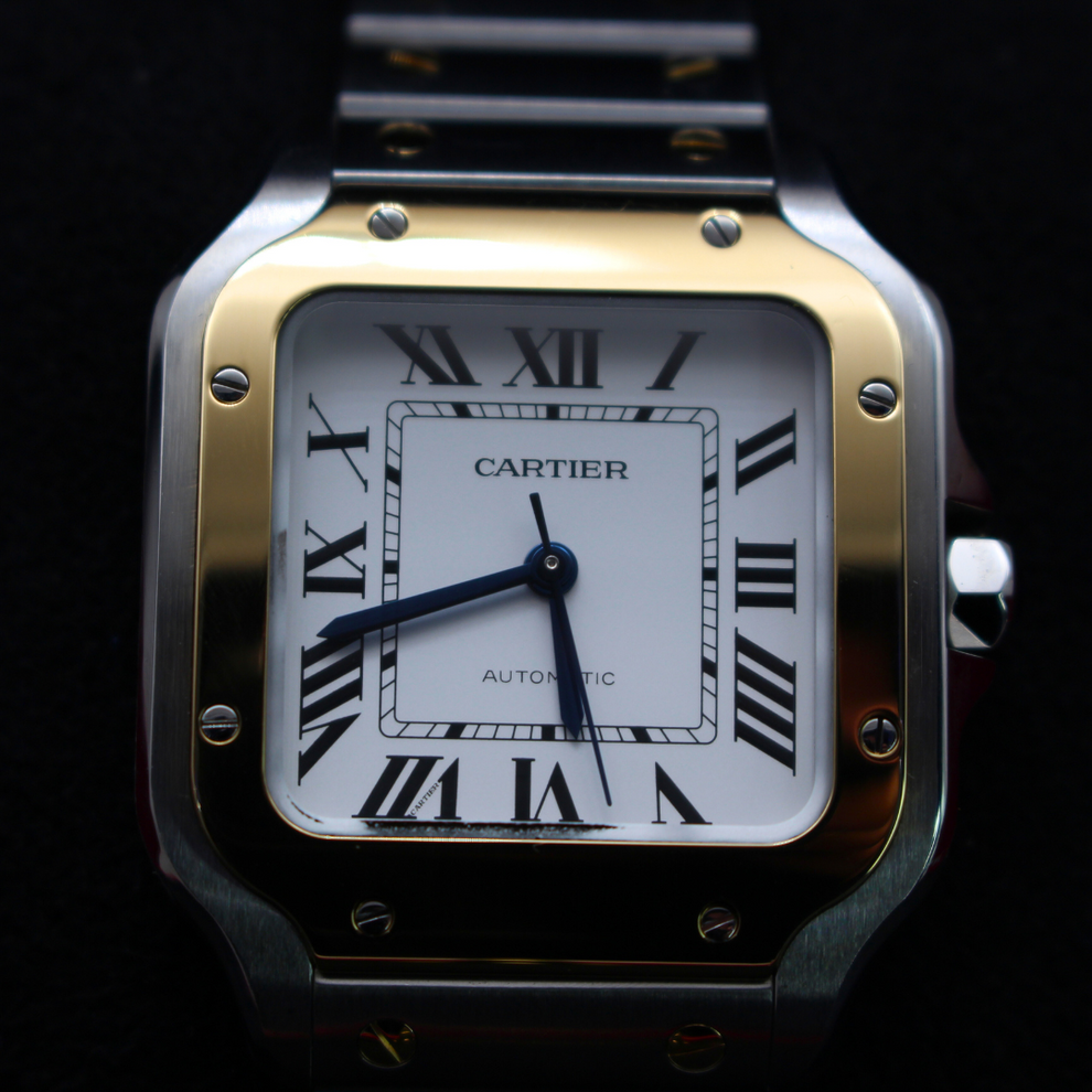 nan santos de cartier w2sa0016 medium interchangeable leather strap - product image from Imperial Time UK Ltd