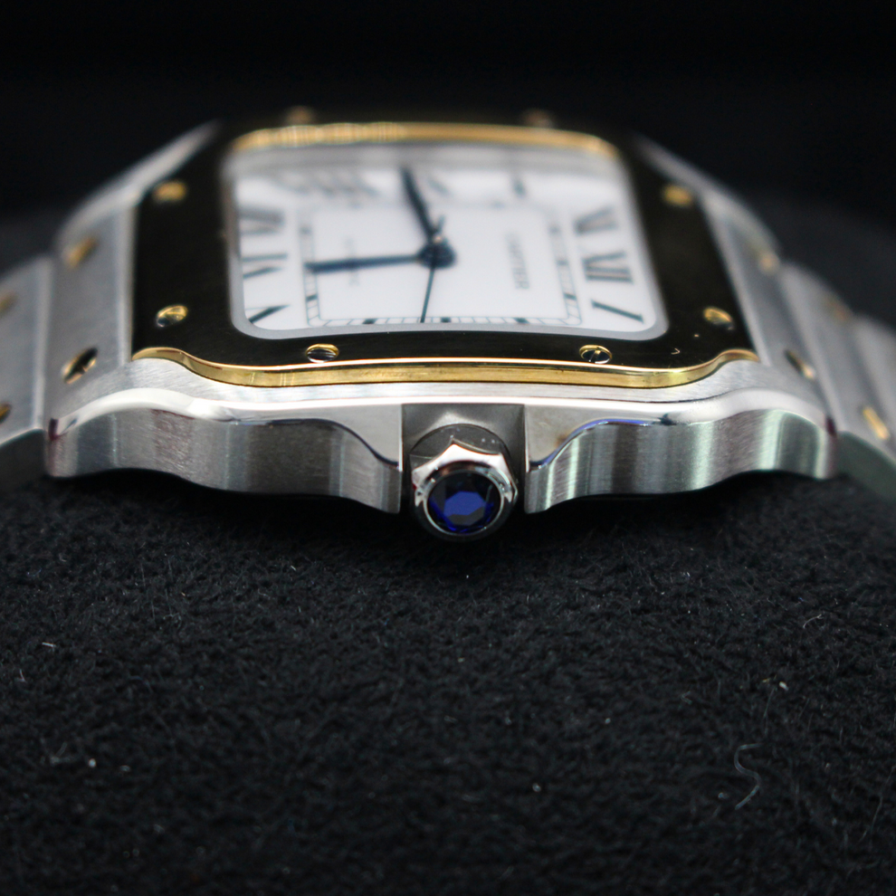 nan santos de cartier w2sa0016 medium interchangeable leather strap - product image from Imperial Time UK Ltd