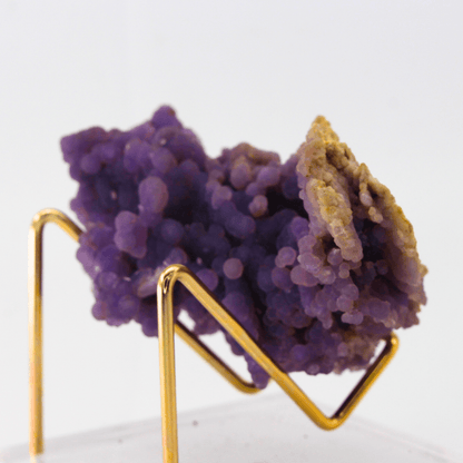 Trauben-Chalcedon, natürlich terminiert, Indonesien, 218, natürliches Mineralien-Exemplar, feines Sammlerstück, für Vitrine, geologisch interessant