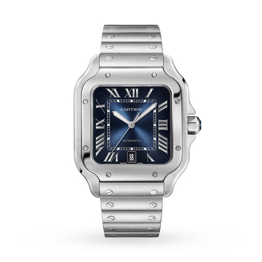 Cartier De Santos WSSA0071 Large Blue Dial