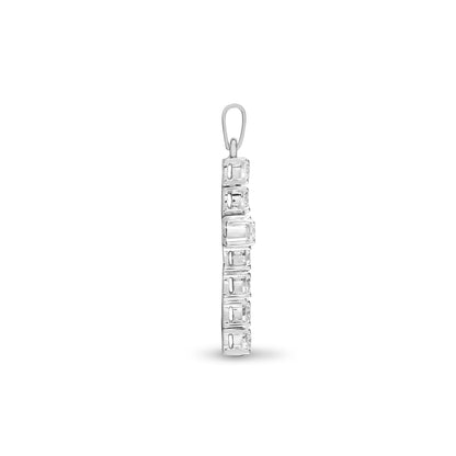 18ct Yellow Gold Natural Diamond Cross – detail view