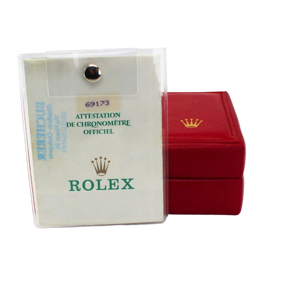 Rolex Lady Datejust 69173 Jubilee Bracelet Champagne Dial Stainless Steel 1988 Pristine Condition Fluted Bezel 26 Mm Mechanical Watch - product image fro...