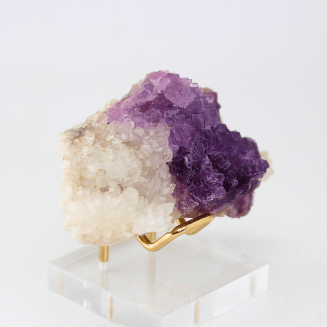 Flourite Quartz Matrix Gastein Austria 162g