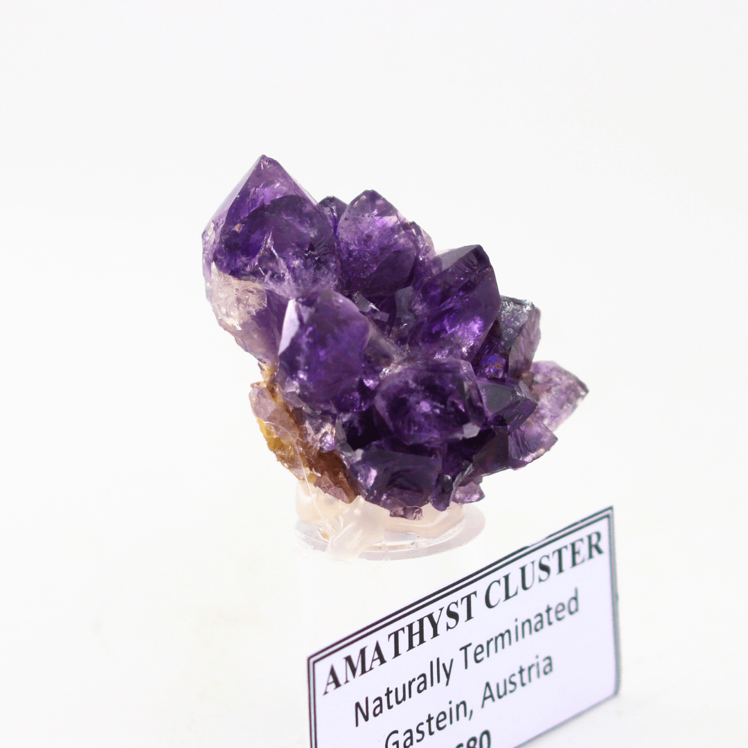 Amethyst Cluster Naturally Terminated Gastein Austria 32g