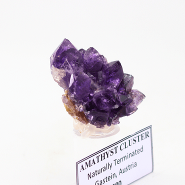 Amethyst Cluster Naturally Terminated Gastein Austria 32g