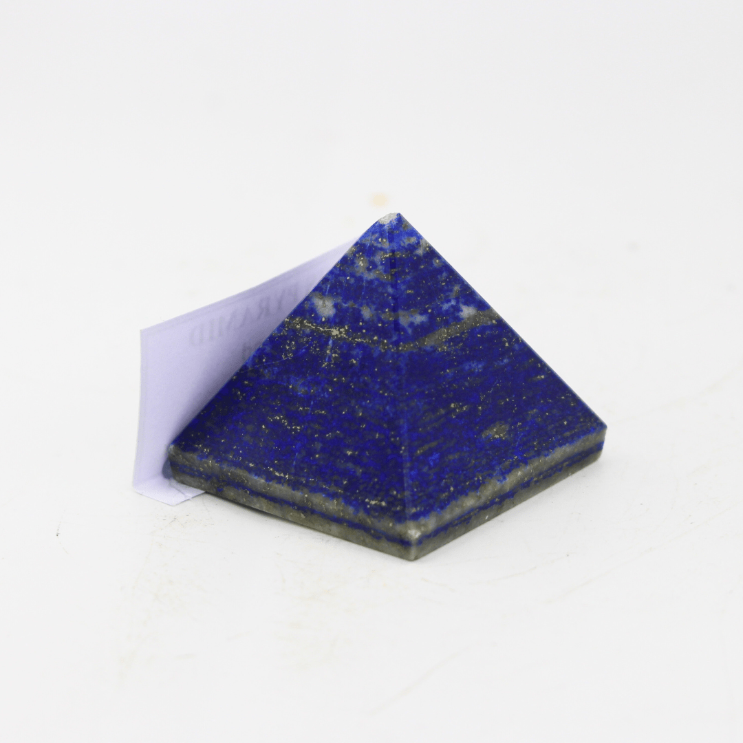 Lapis Pyramid Polished Himalayas 73 Natural Mineral Specimen Fine Collectable Cabinet Display Piece Geological Interest