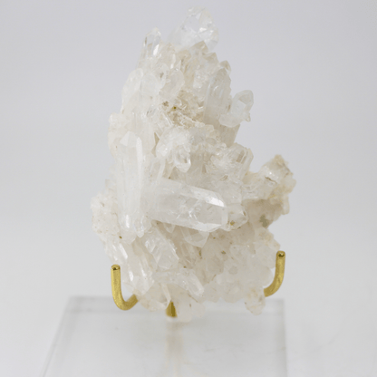 Quarz Kristall Natürlich Terminiert Gastein Österreich 291 Natürliches Mineral Sammlerstück Vitrinenstück Geologisches Interesse