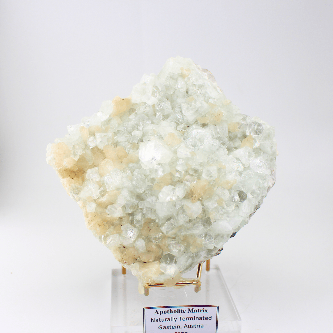 Apotholite Matrix Naturally Terminated Gastein Austria 1242g