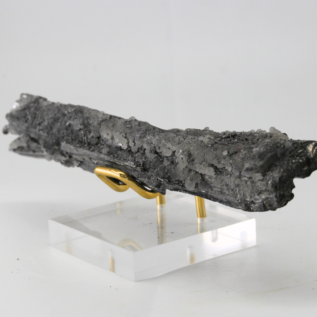 Stibnite Naturally Terminated Asia 135 Natural Mineral Specimen Fine Collectable Cabinet Display Piece Geological Interest