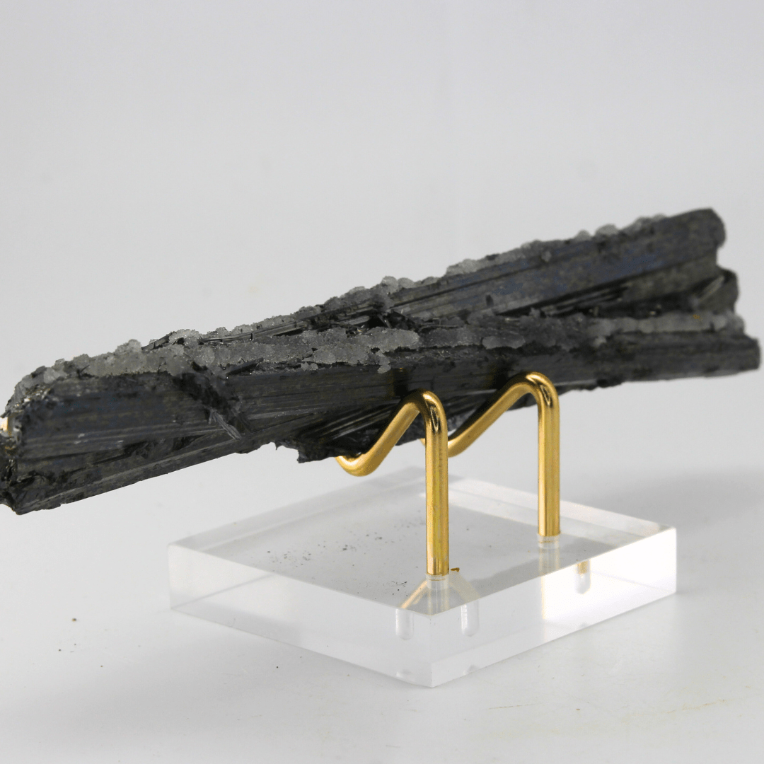 Stibnite Naturally Terminated Asia 135 Natural Mineral Specimen Fine Collectable Cabinet Display Piece Geological Interest