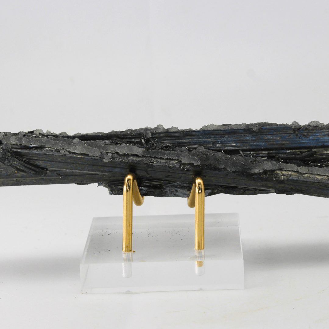 Stibnite Naturally Terminated Asia 135 Natural Mineral Specimen Fine Collectable Cabinet Display Piece Geological Interest