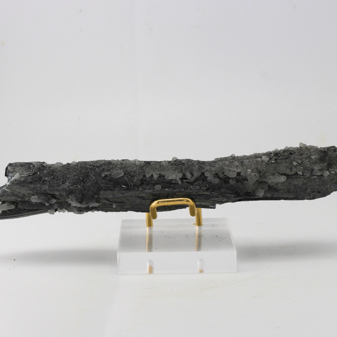 Stibnite Naturally Terminated Asia 135 Natural Mineral Specimen Fine Collectable Cabinet Display Piece Geological Interest