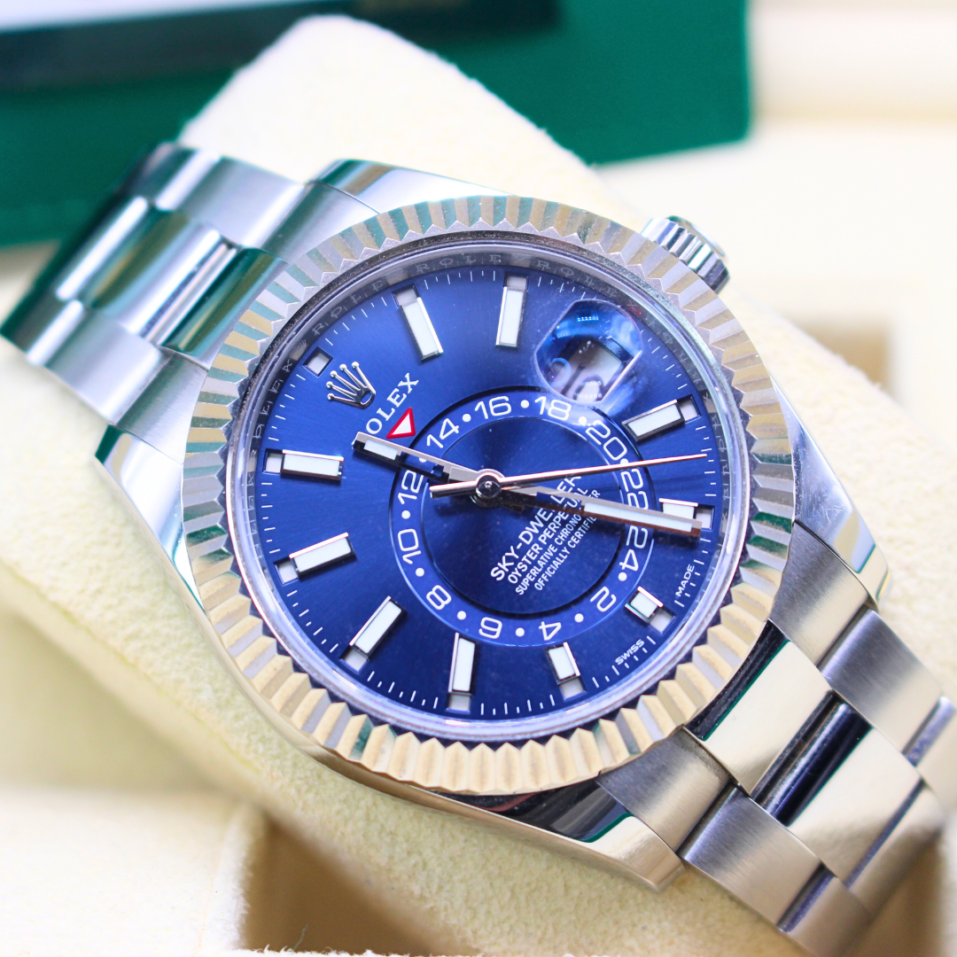 Rolex Sky-Dweller 326934 Blue Dial Oyster Bracelet 2023