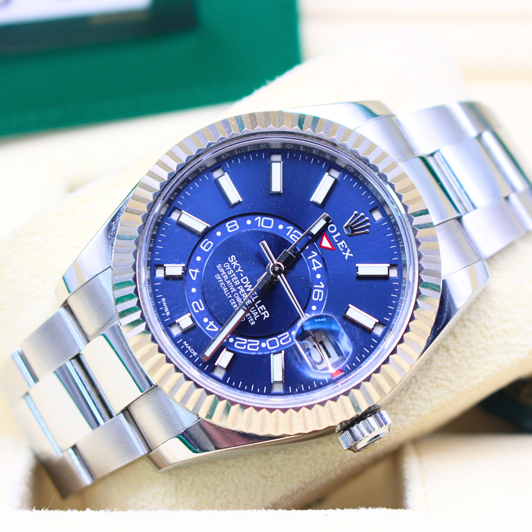Rolex Sky-Dweller 326934 Blue Dial Oyster Bracelet 2023