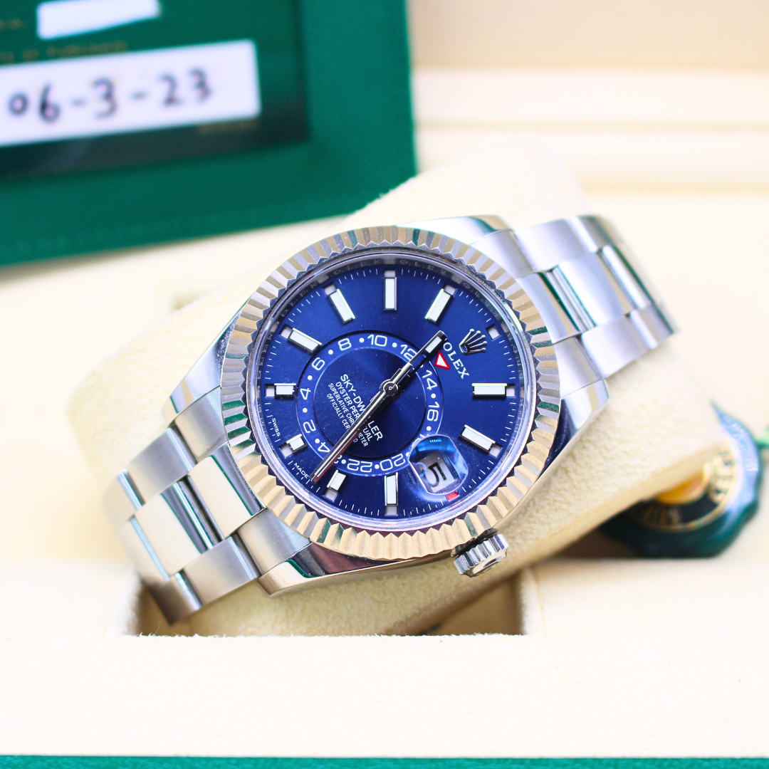 Rolex Sky-Dweller 326934 Blue Dial Oyster Bracelet 2023