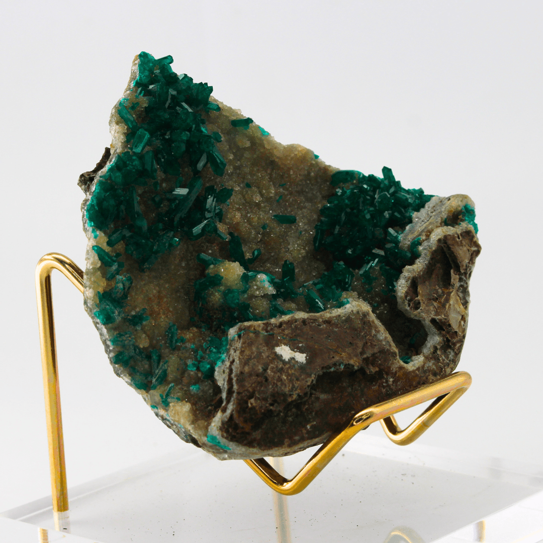 Dioptase Crystal Naturally Terminated Namibia Africa 215g